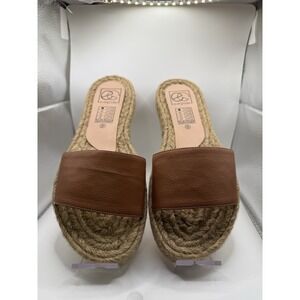 Everglades Sandals With Espadrille-style Tan Ashe-5‎ Size 10